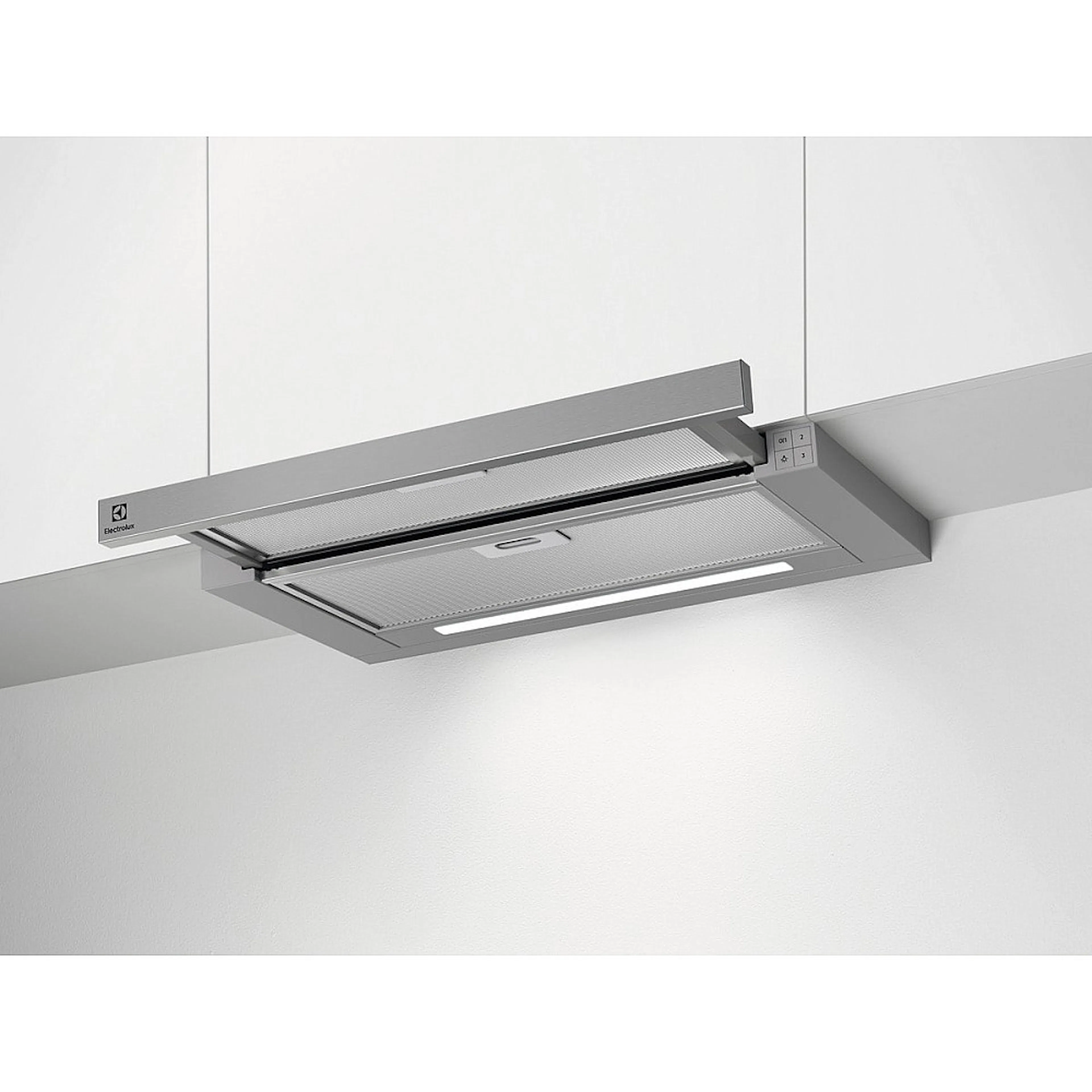 Frihängande Köksfläkt Electrolux LFP616X LED Belysning Grå