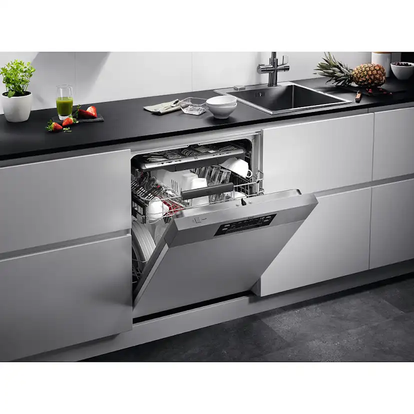 Integrerad Diskmaskin AEG FEE73716PM Helintegrerad Optimal Rengöring och Torkning
