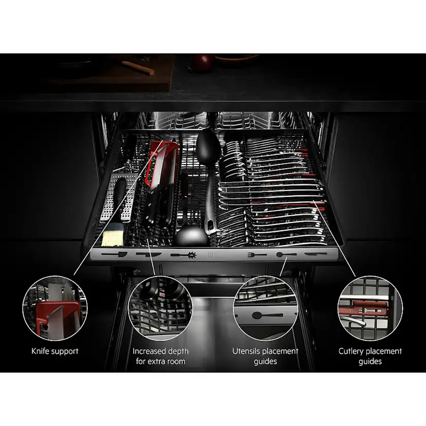 Integrerad Diskmaskin AEG FEE73716PM Helintegrerad Optimal Rengöring och Torkning