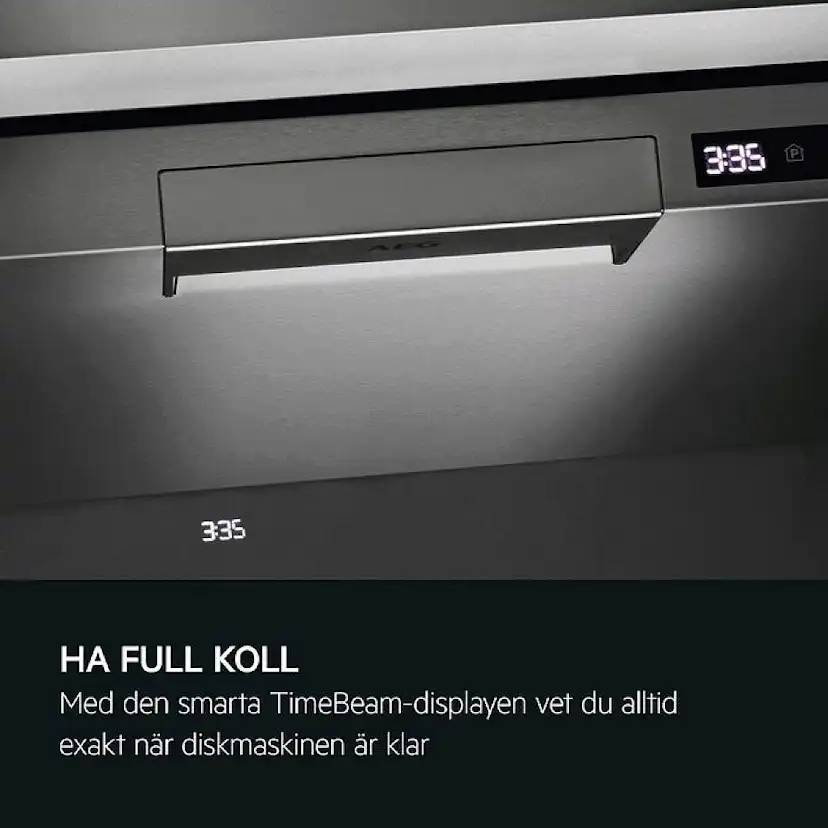 Integrerad Diskmaskin AEG FSE85708P Helintegrerad för IKEA Metod