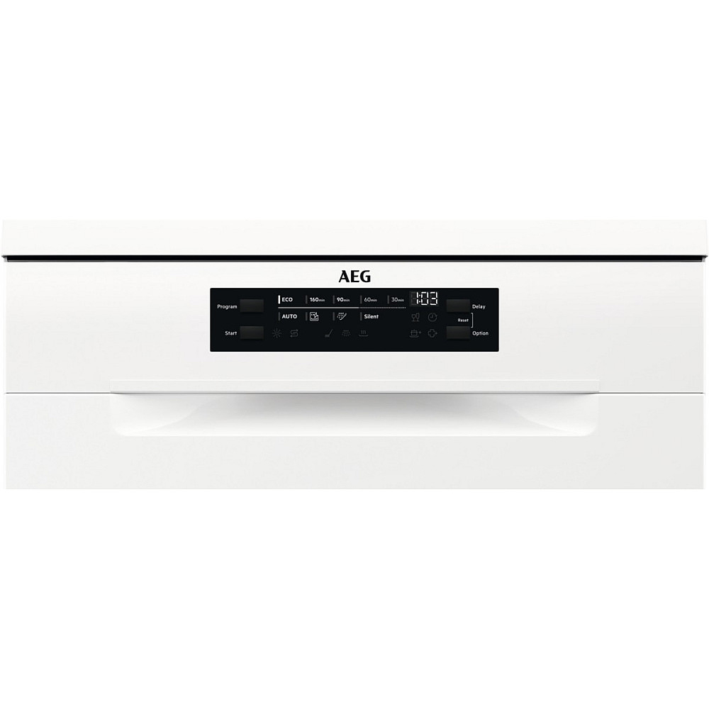 Integrerad Diskmaskin AEG FBB63647PW Helintegrerad 60 cm Vit