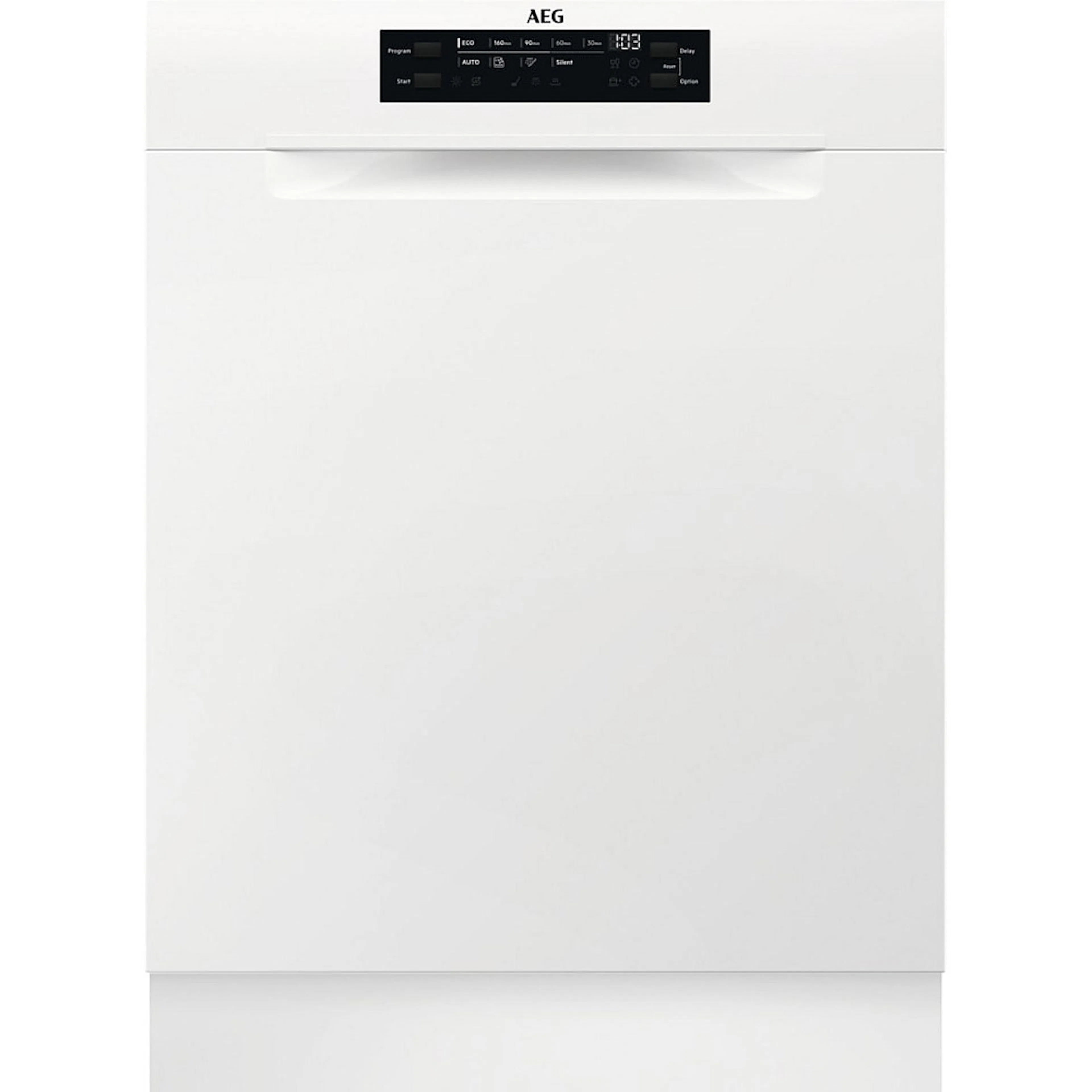 Integrerad Diskmaskin AEG FBB63647PW Helintegrerad 60 cm Vit