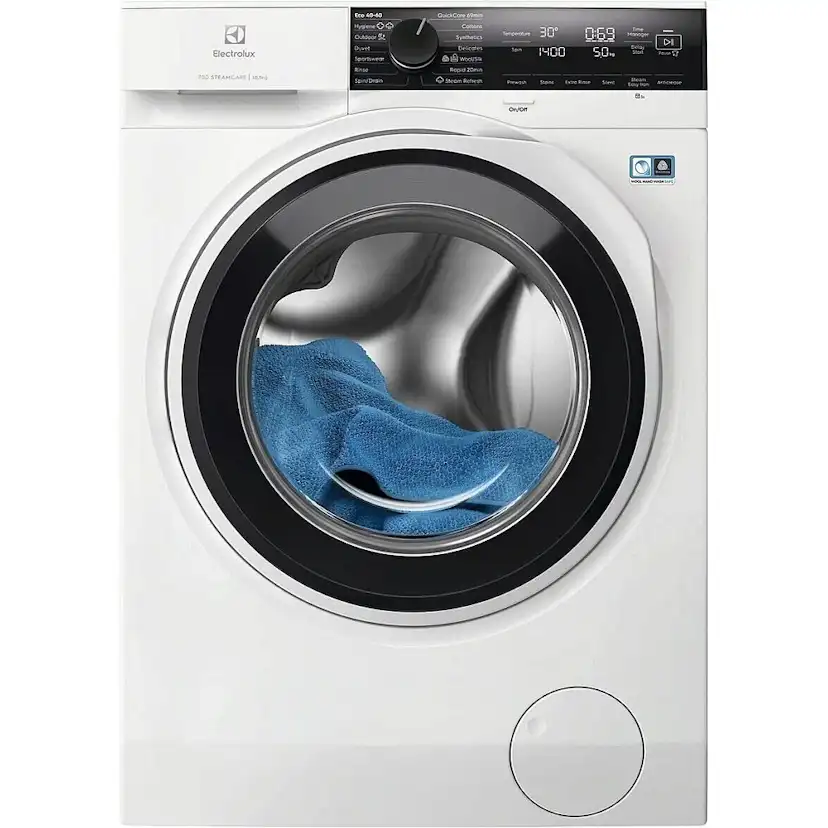 Frontmatad Tvättmaskin Electrolux SteamCare EFI743RX4R med QuickCare och SensiCare+