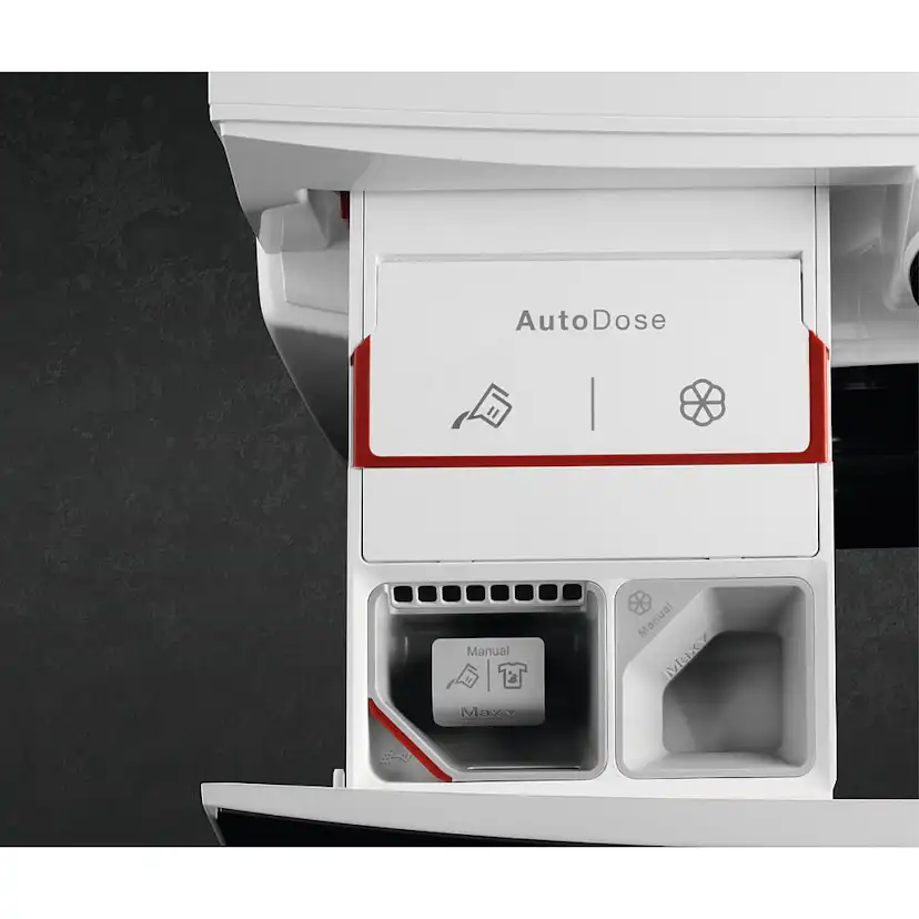 Frontmatad Tvättmaskin AEG LR622A94Q ProSense 6000 Vit med AutoDose och EcoInverter