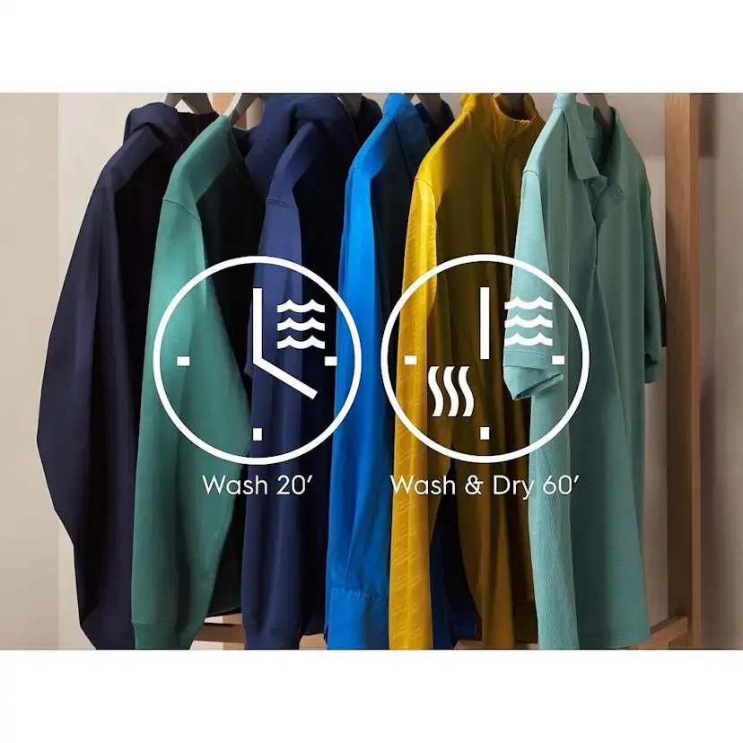 Tvättmaskin med Torktumlare Electrolux EWI7210840 DualCare 700 SteamCare Vit