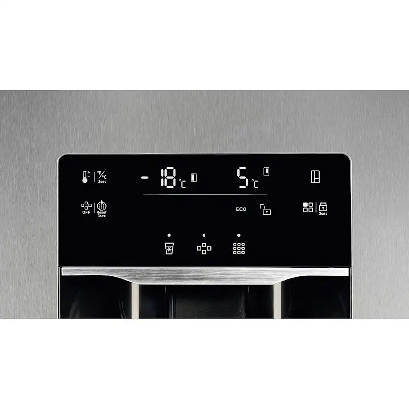 Kyl & Frys Side by Side Electrolux EAI6HD57U0 Rostfri med Is- och Vattendispenser