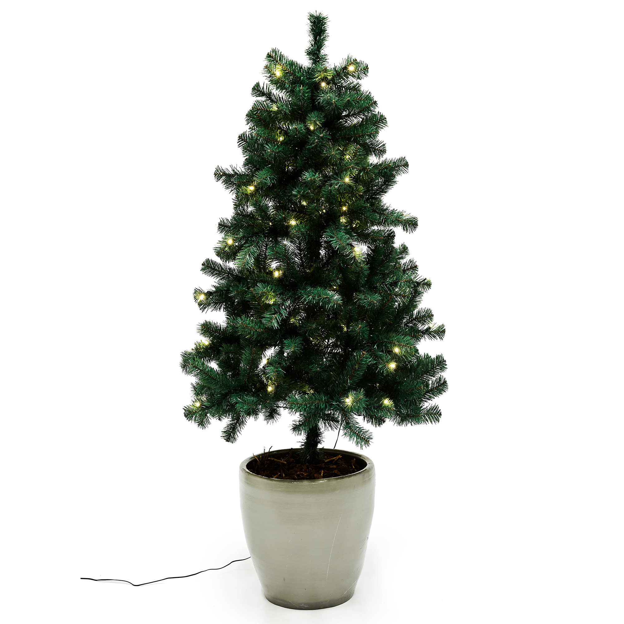 Julgran Nordic Winter LED 180x82 cm hos