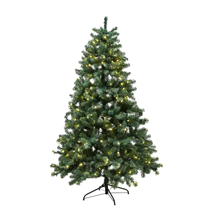 Plastgran Nordic Winter Aske LED