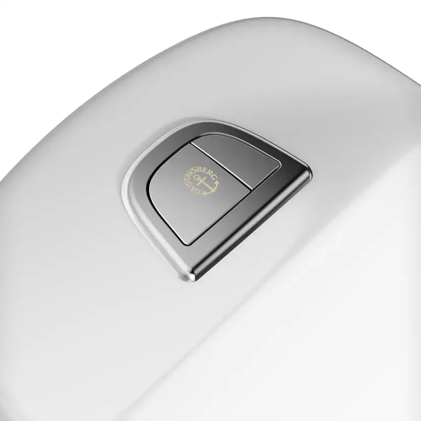 Toalettstol Gustavsberg Nautic 1500 C+ Limning Hygienic Flush Slim-Seat