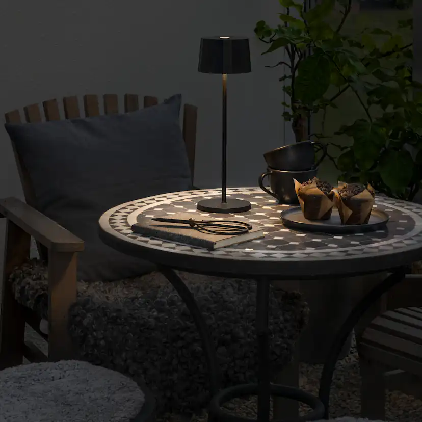 Bordslampa Gnosjö Konstsmide Positano USB