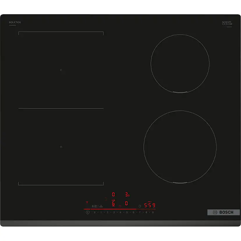 Induktionshäll Bosch Serie 6 PVS631HB1E Svart Automatisk Fläkt