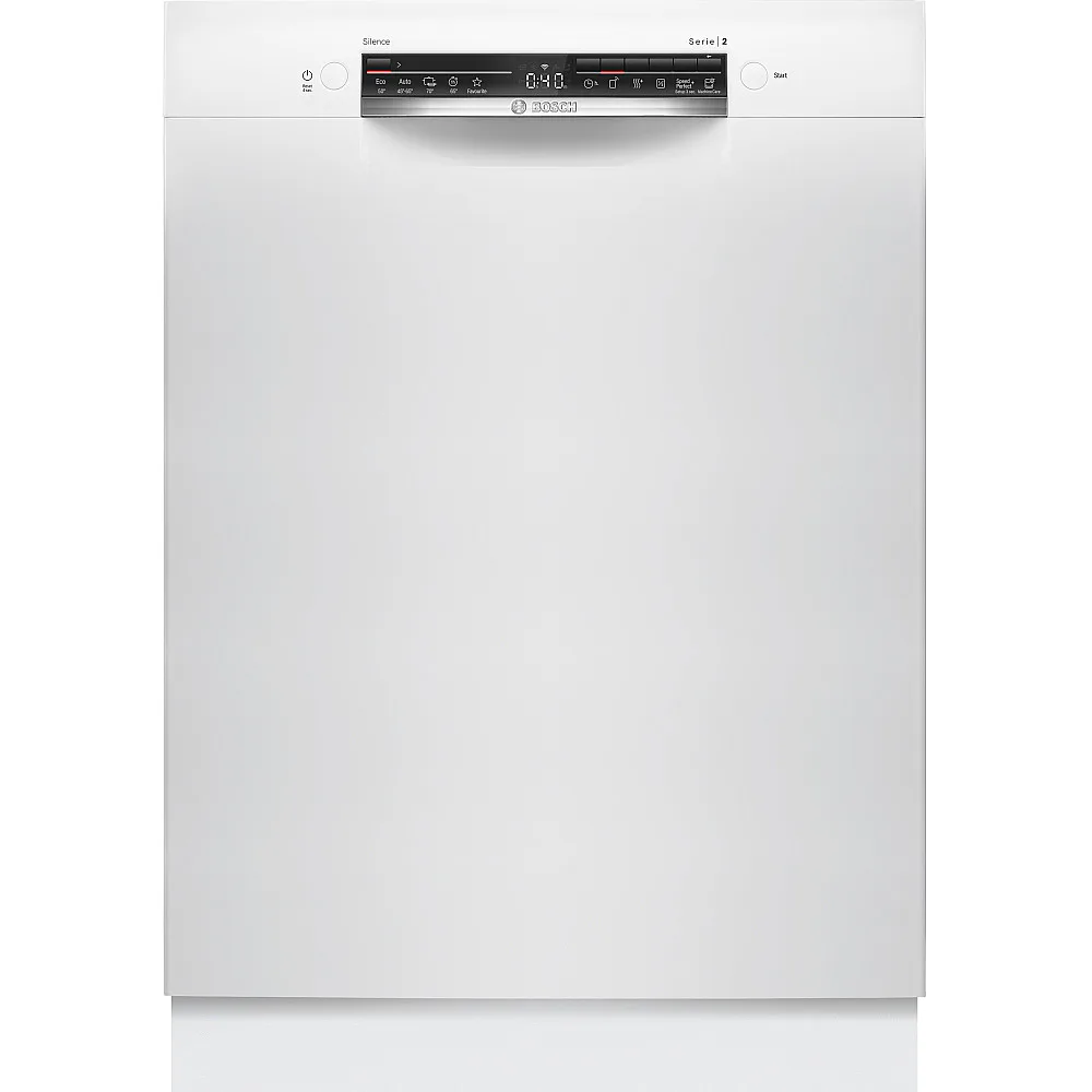 Underbyggd Diskmaskin Bosch Serie 2 SMU2HVW02S Vit Home Connect