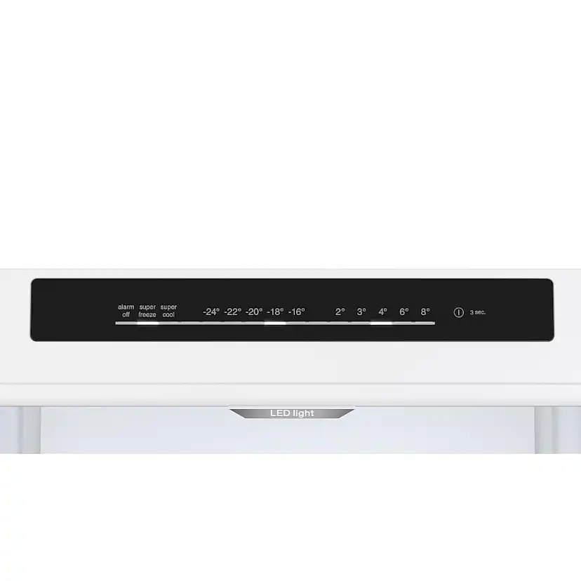 Fristående Kyl och Frys Bosch Serie 4 KGN392WDF Vit Med Smart Förvaring