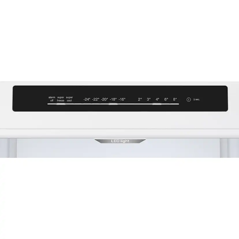 Fristående Kyl & Frys Bosch Serie 4 KGN392I1F Rostfri med Två Kylningssystem För Optimal Nedkylning