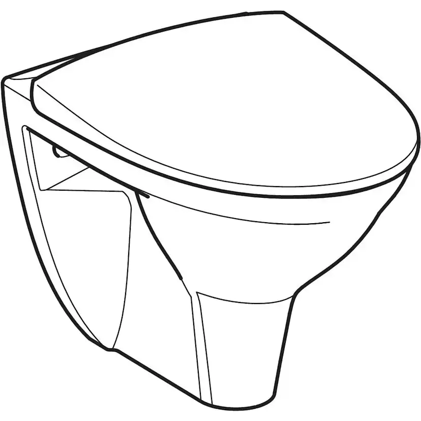 Vägghängd Toalettstol Ifö Spira Classic Rimfree