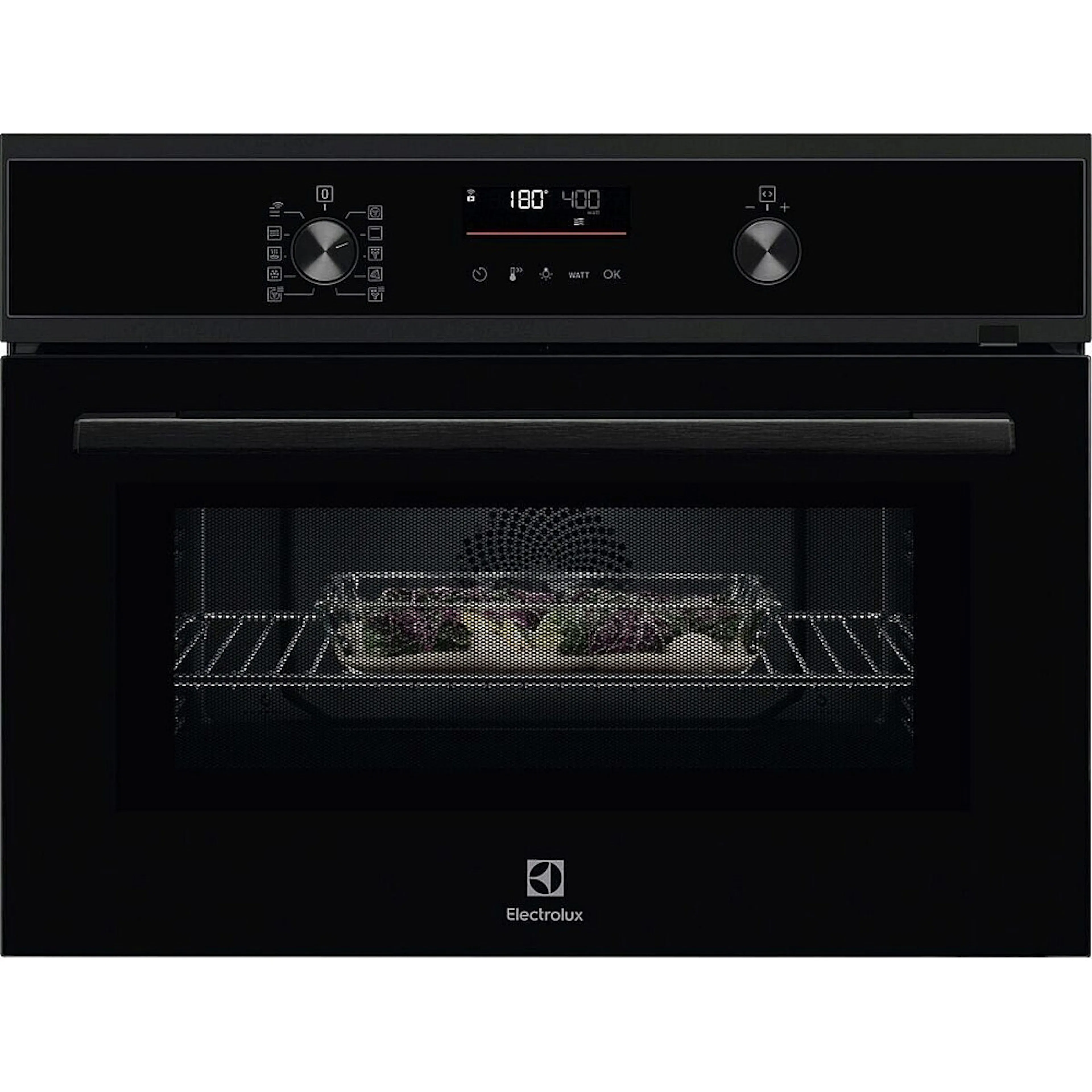 Inbyggnadsugn Electrolux COM800CB Svart med WiFi och Mikrofunktion