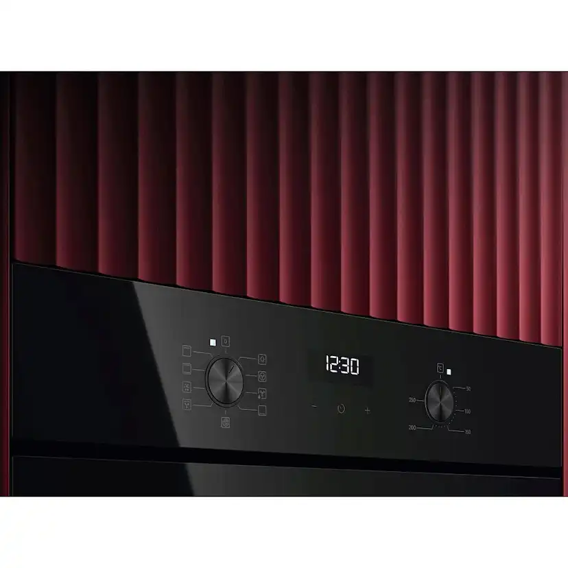 Inbyggnadsugn AEG TU5AB20SCK Svart med Varmluft och Halogenbelysning