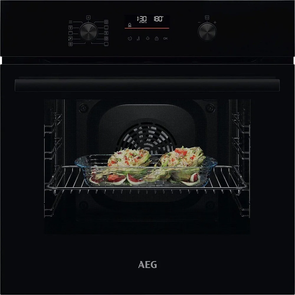 Inbyggnadsugn AEG TU5PB40NCK SurroundCook Svart med Grillfunktion