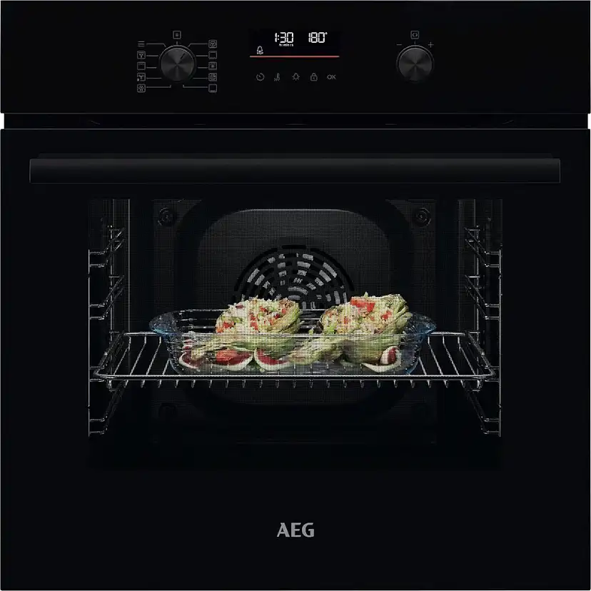 Inbyggnadsugn AEG TU5PB40NCK SurroundCook Svart med Grillfunktion