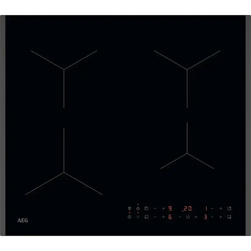 Induktionshäll AEG TN64IA00FB 5000 Basic Svart Med Automatisk Justering Av Fläkt