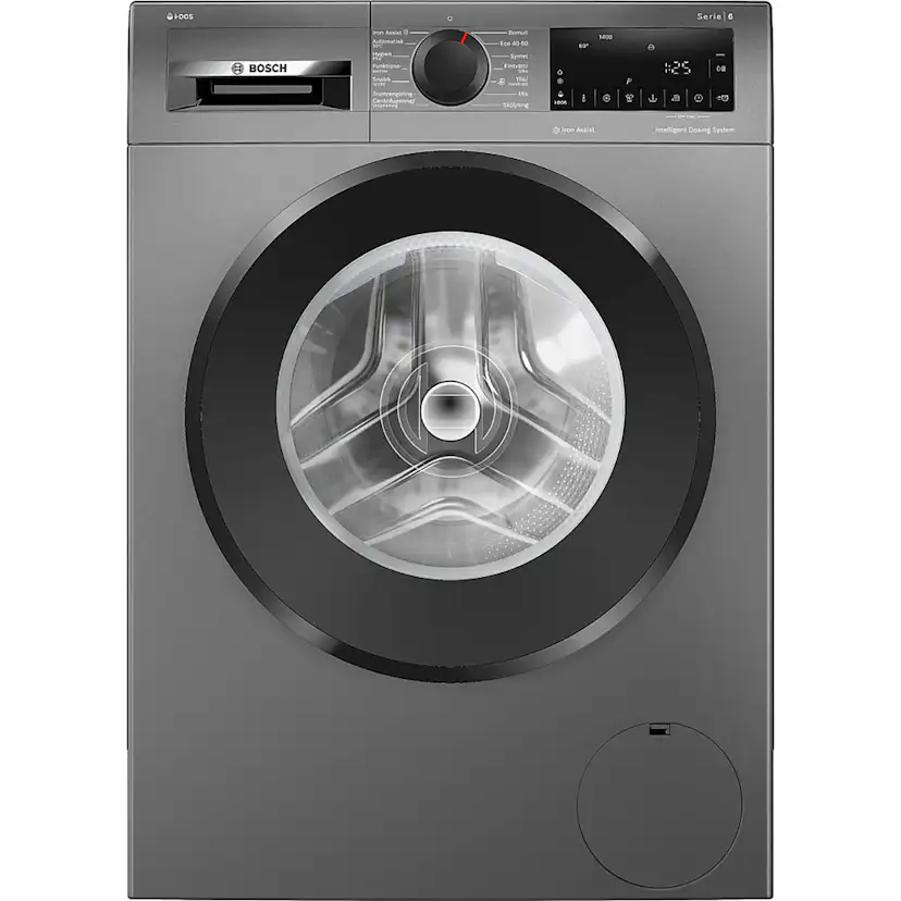 Frontmatad Tvättmaskin Bosch WGG244RFSN Serie 6 i-DOS Rostfri