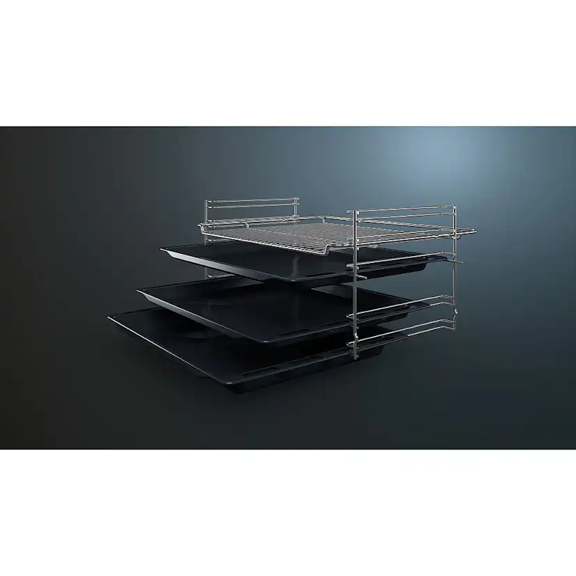 Inbyggnadsugn Siemens iQ100 HB010FBR1S Rostfri med Jämn Värmespridning