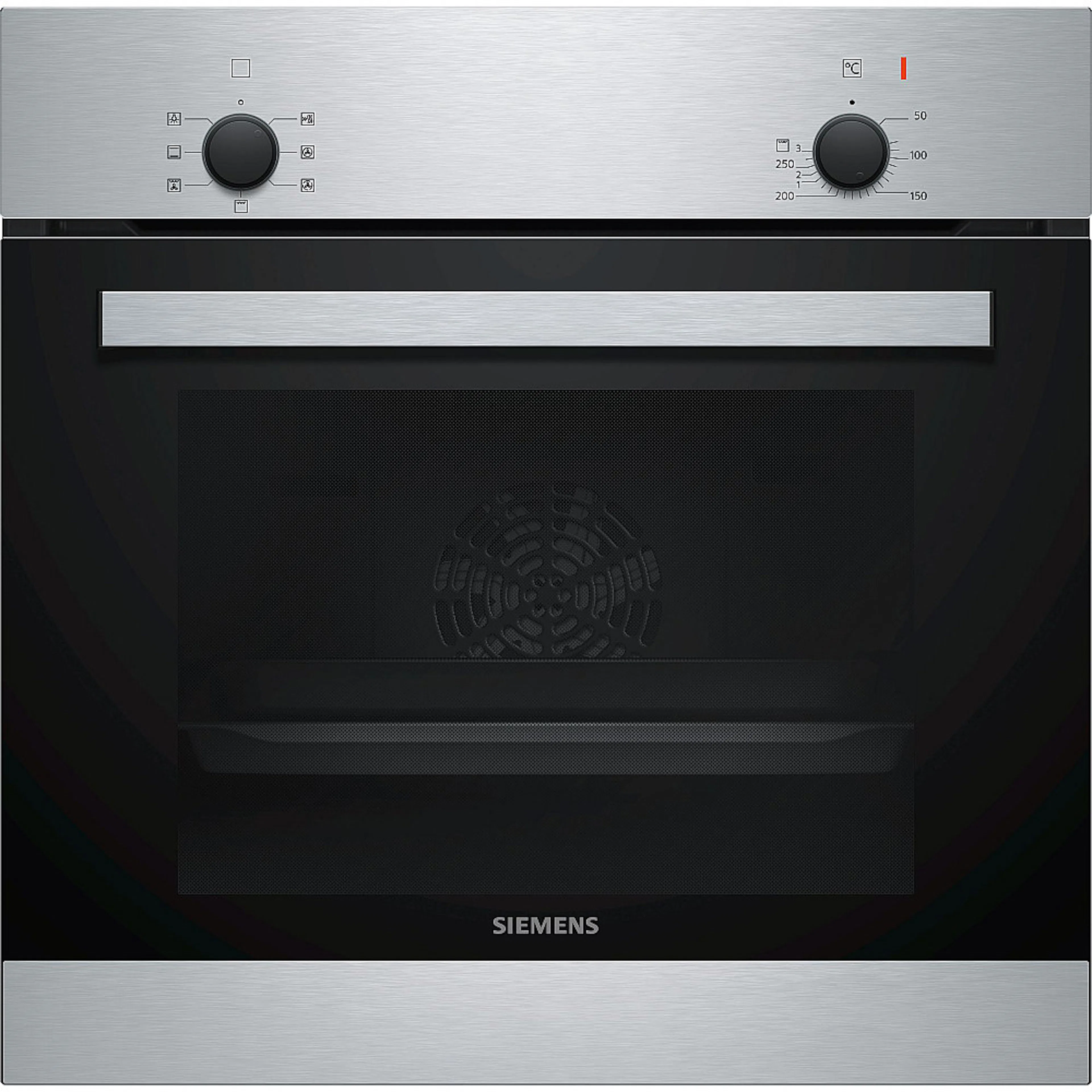 Inbyggnadsugn Siemens iQ100 HB010FBR1S Rostfri med Jämn Värmespridning