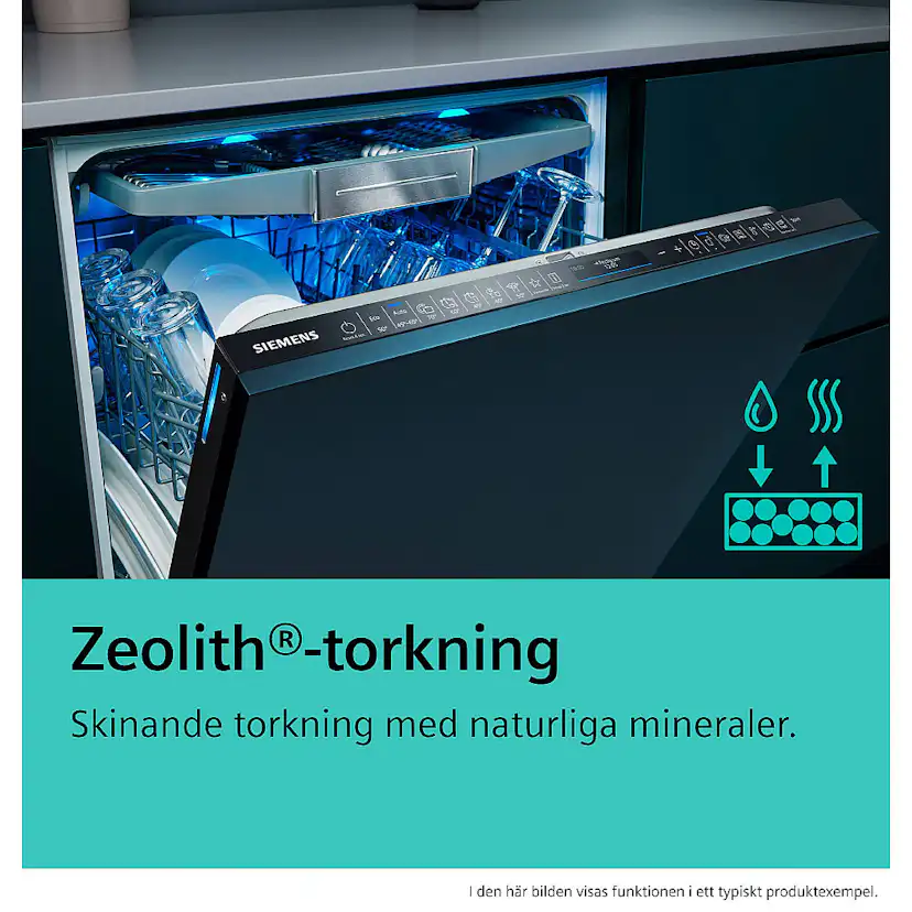 Underbyggd Diskmaskin Siemens iQ500 SN45ZS08CE Rostfri med Smart Uppkoppling