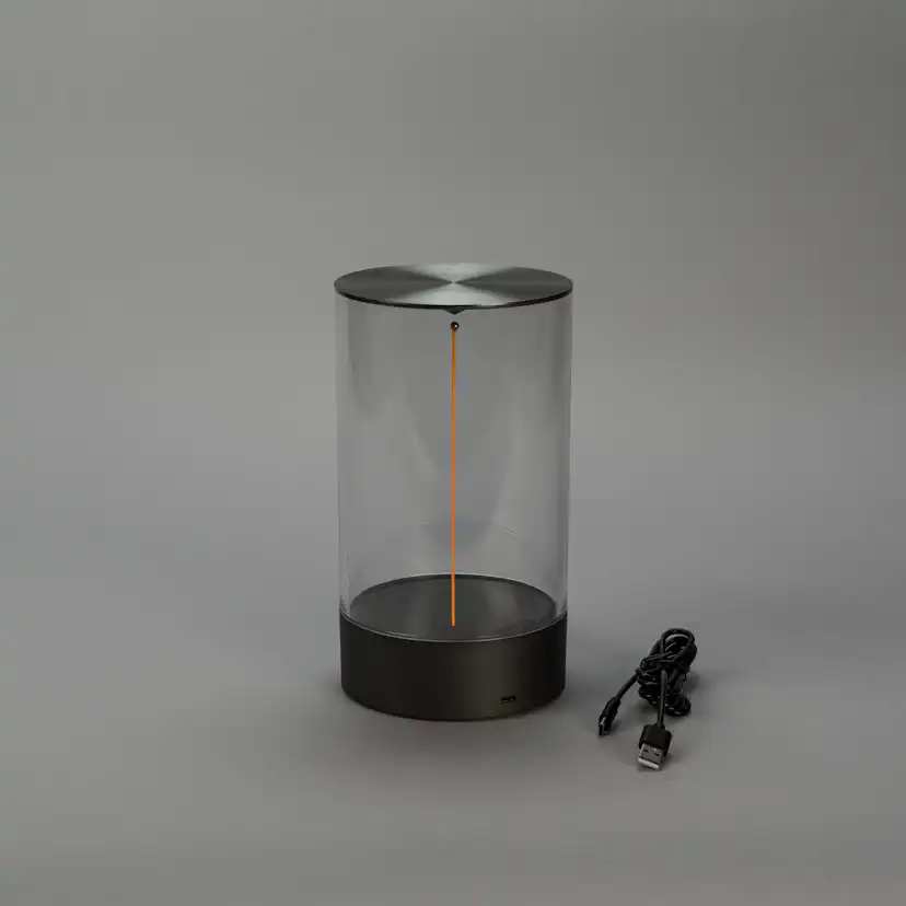 Bordslampa Gnosjö Konstsmide Edison M USB Portabel