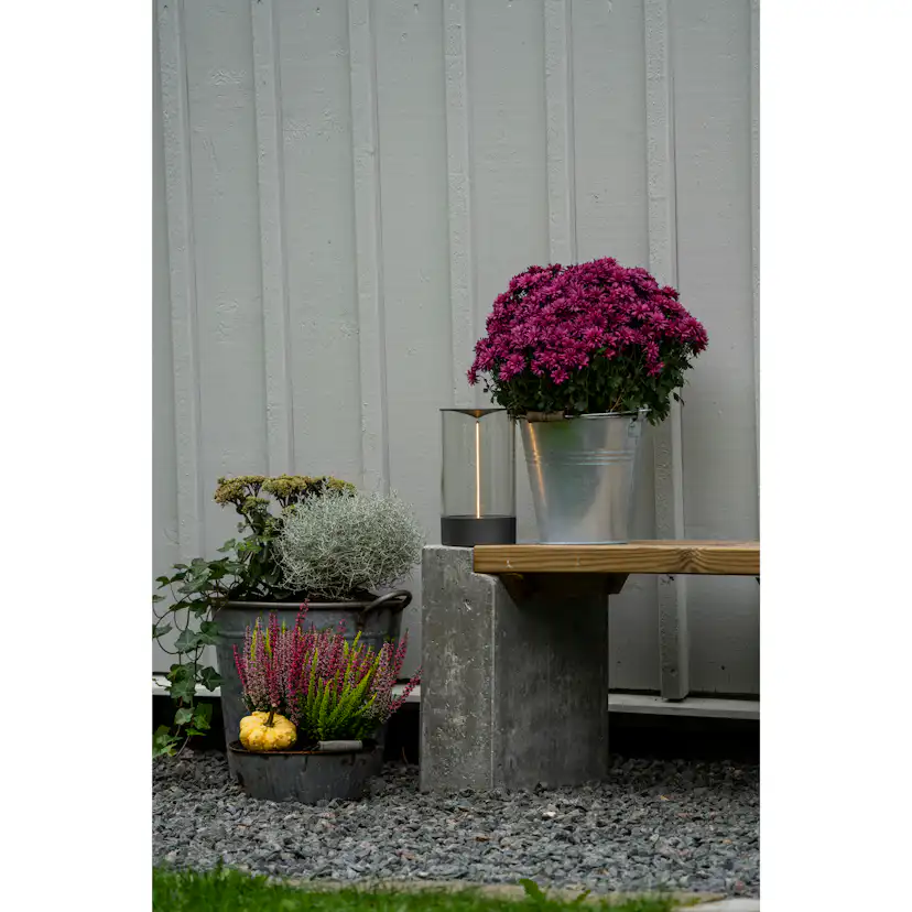 Bordslampa Gnosjö Konstsmide Edison M USB Portabel