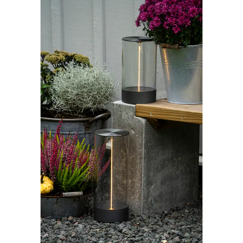 Bordslampa Gnosjö Konstsmide Edison M USB Portabel