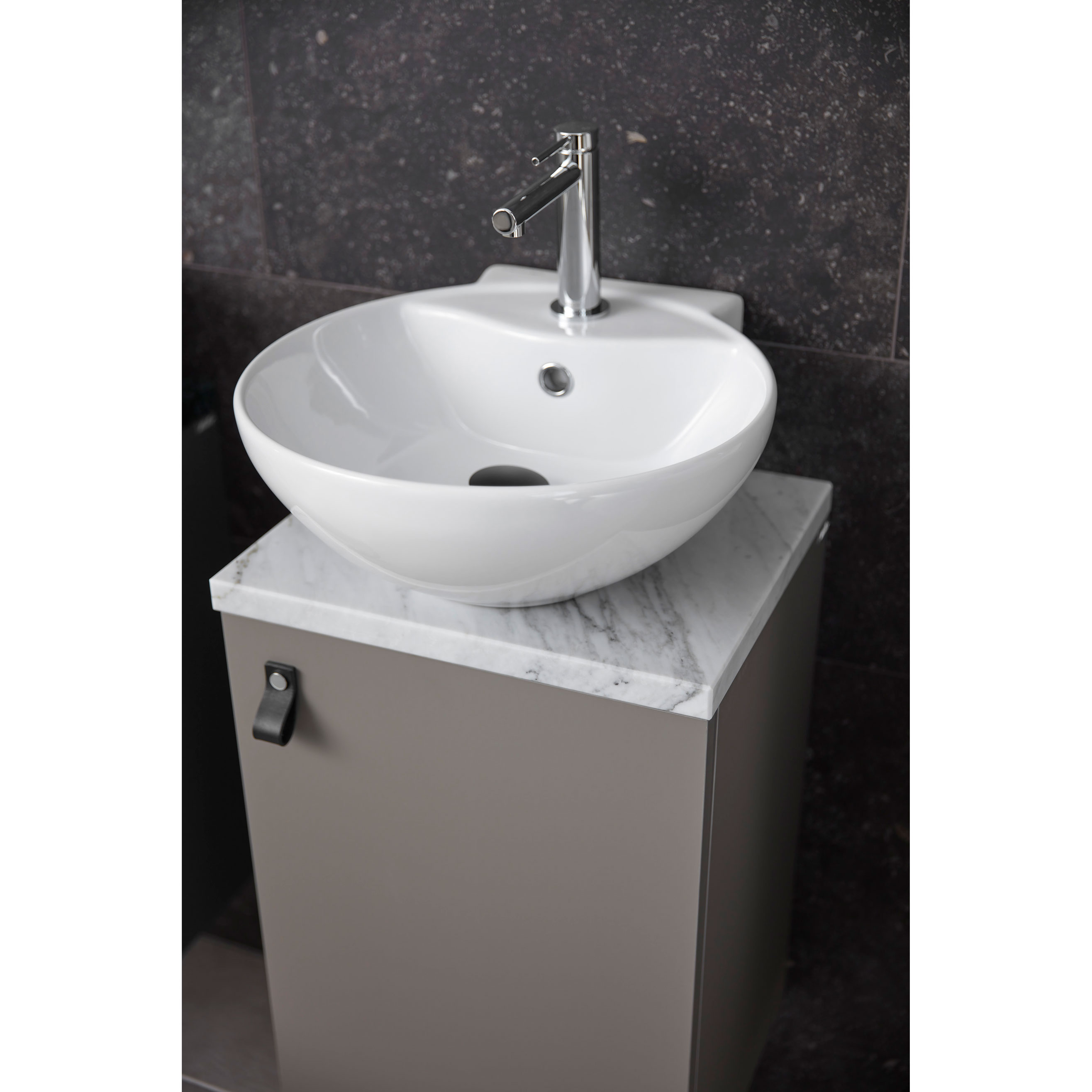 Tvättställsskåp Miller Badrum City 40 för Bänkskiva