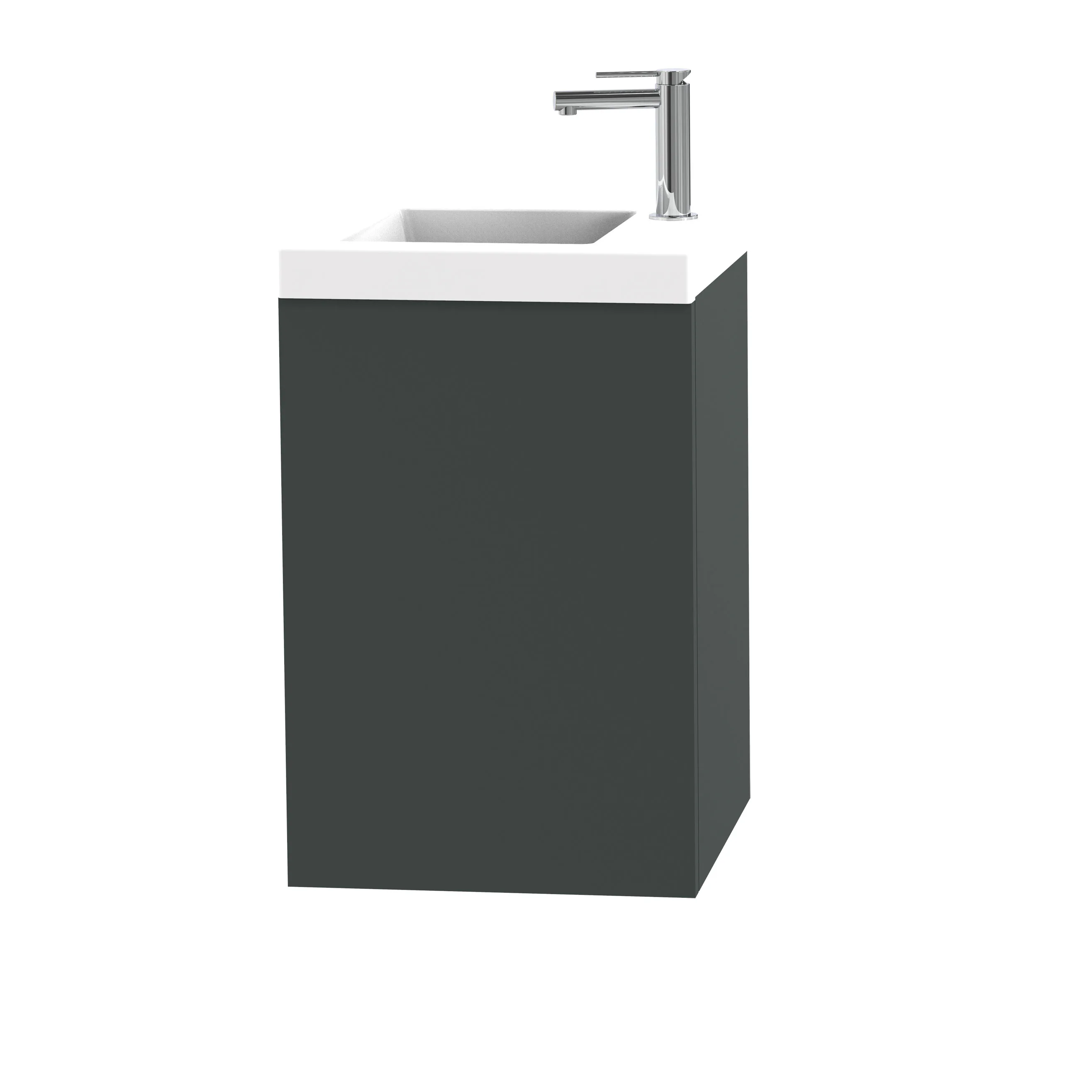 Tvättställsskåp Miller Badrum City 40 för Heltäckande Tvättställ