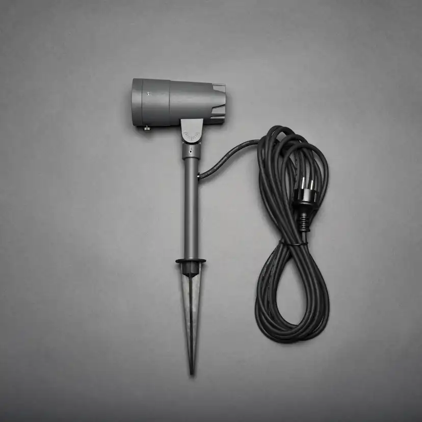 LED-Spot Gnosjö Konstsmide Andria High Power 9W Ställbar Ljusbild