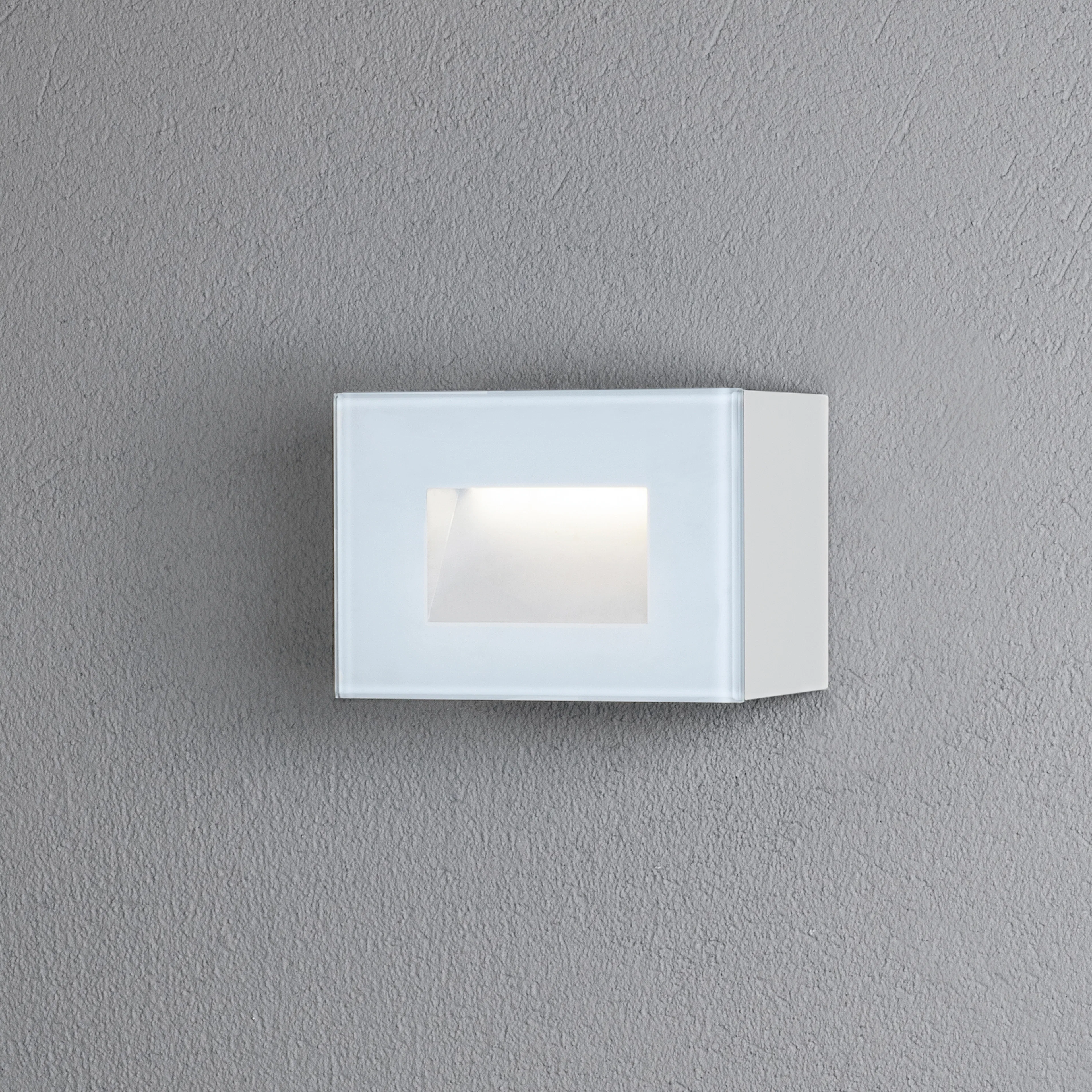 Vägglykta Gnosjö Konstsmide Chieri 4W LED Rektangulär