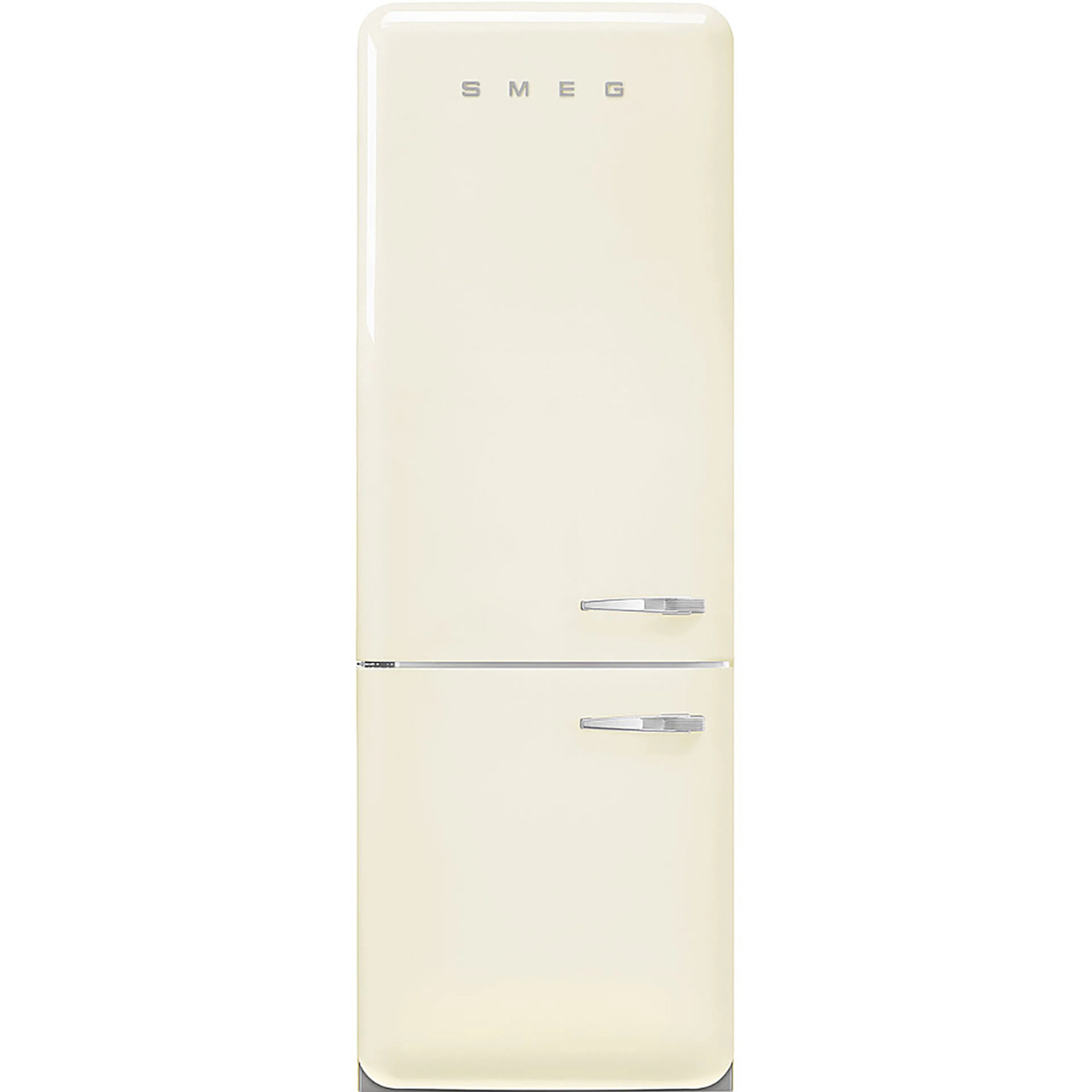 Fristående Kyl/Frys Smeg FAB38LCR6 Retro Creme Vänsterhängd