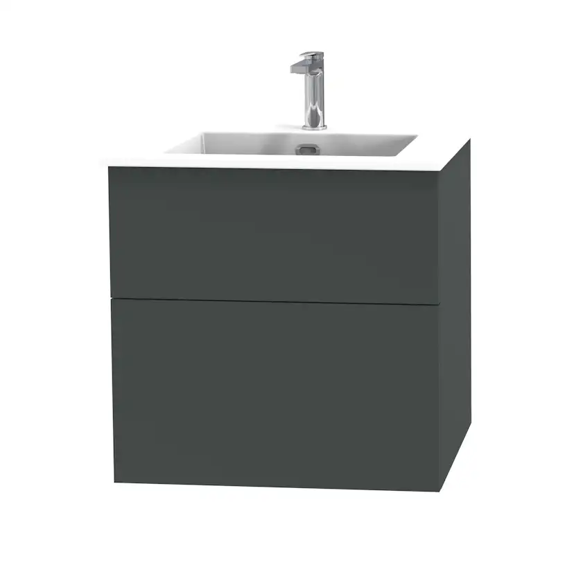 Tvättställsskåp Miller Badrum City 60 för Heltäckande Tvättställ