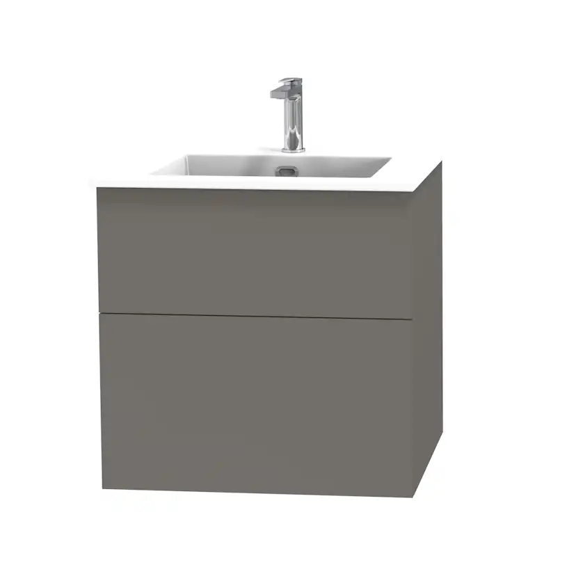 Tvättställsskåp Miller Badrum City 60 för Heltäckande Tvättställ