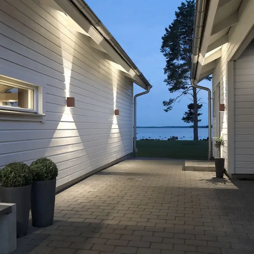 Vägglykta Gnosjö Konstsmide Cremona 2x3W High Power LED