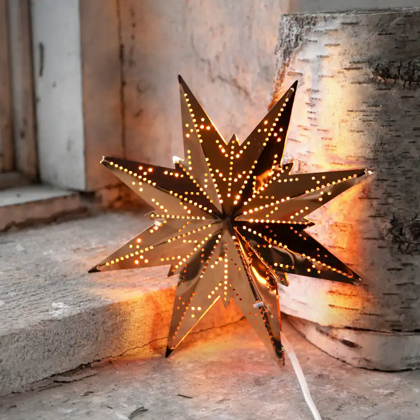 Adventsstjärna Star Trading Mini Metall