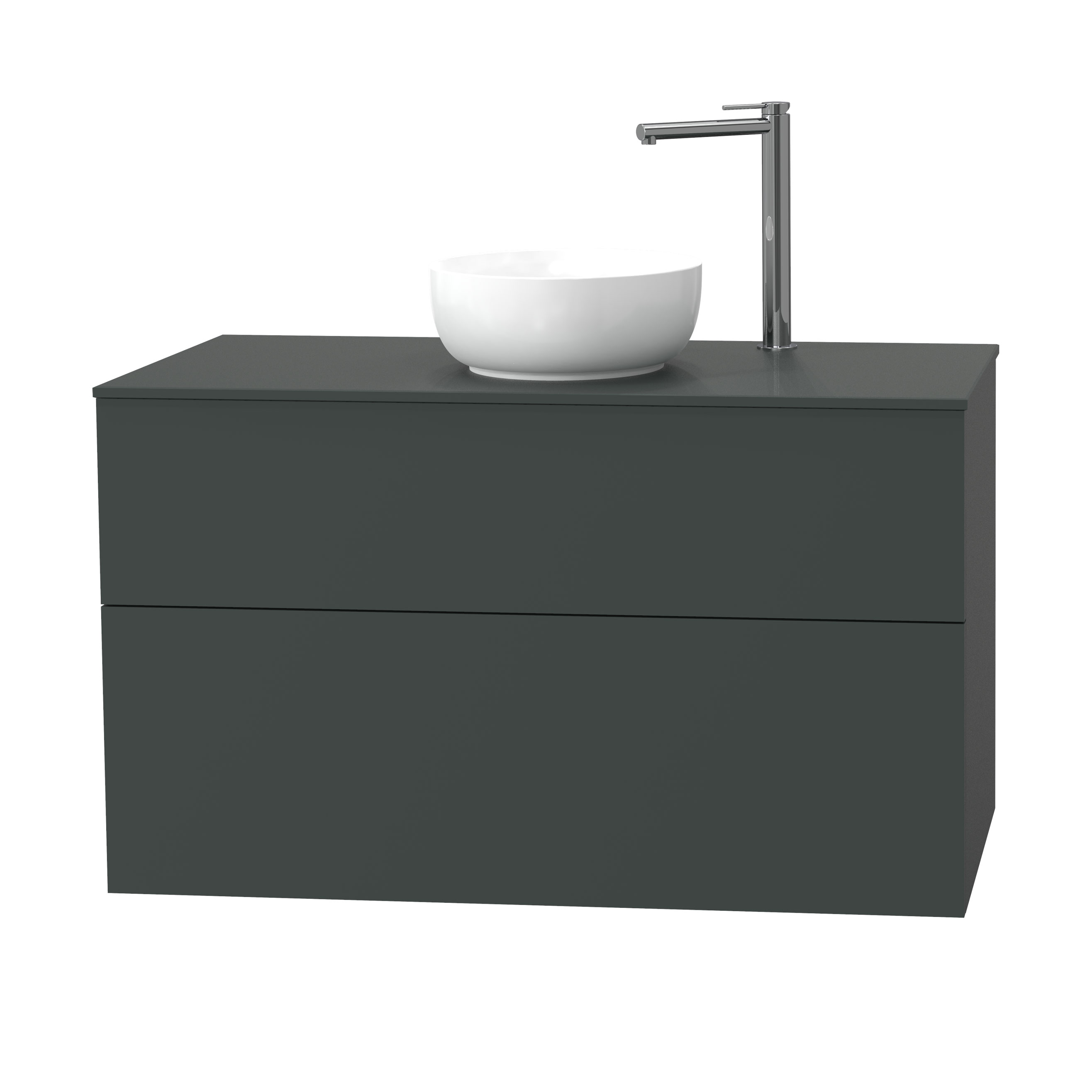 Tvättställsskåp Miller Badrum City 100 för Bänkskiva