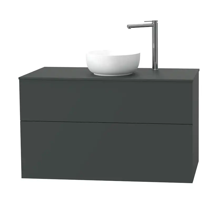 Tvättställsskåp Miller Badrum City 100 för Bänkskiva