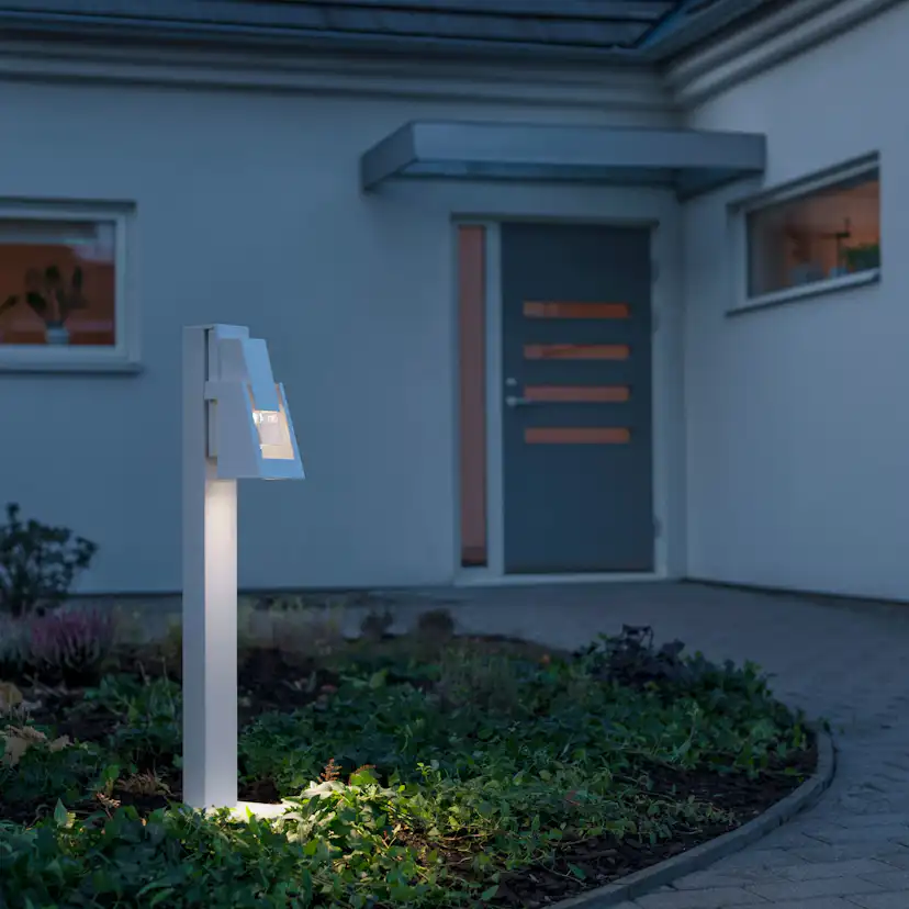 Trädgårdsstolpe Gnosjö Konstsmide Potenza GU10 med Stolpe