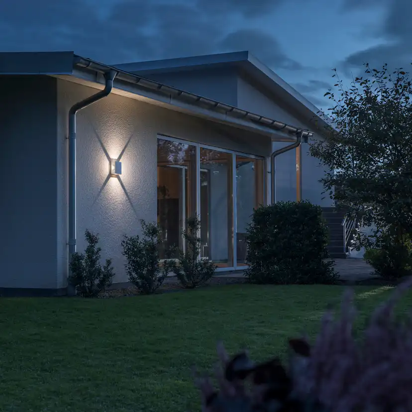 Vägglykta Gnosjö Konstsmide Cremona 4x3W High Power LED