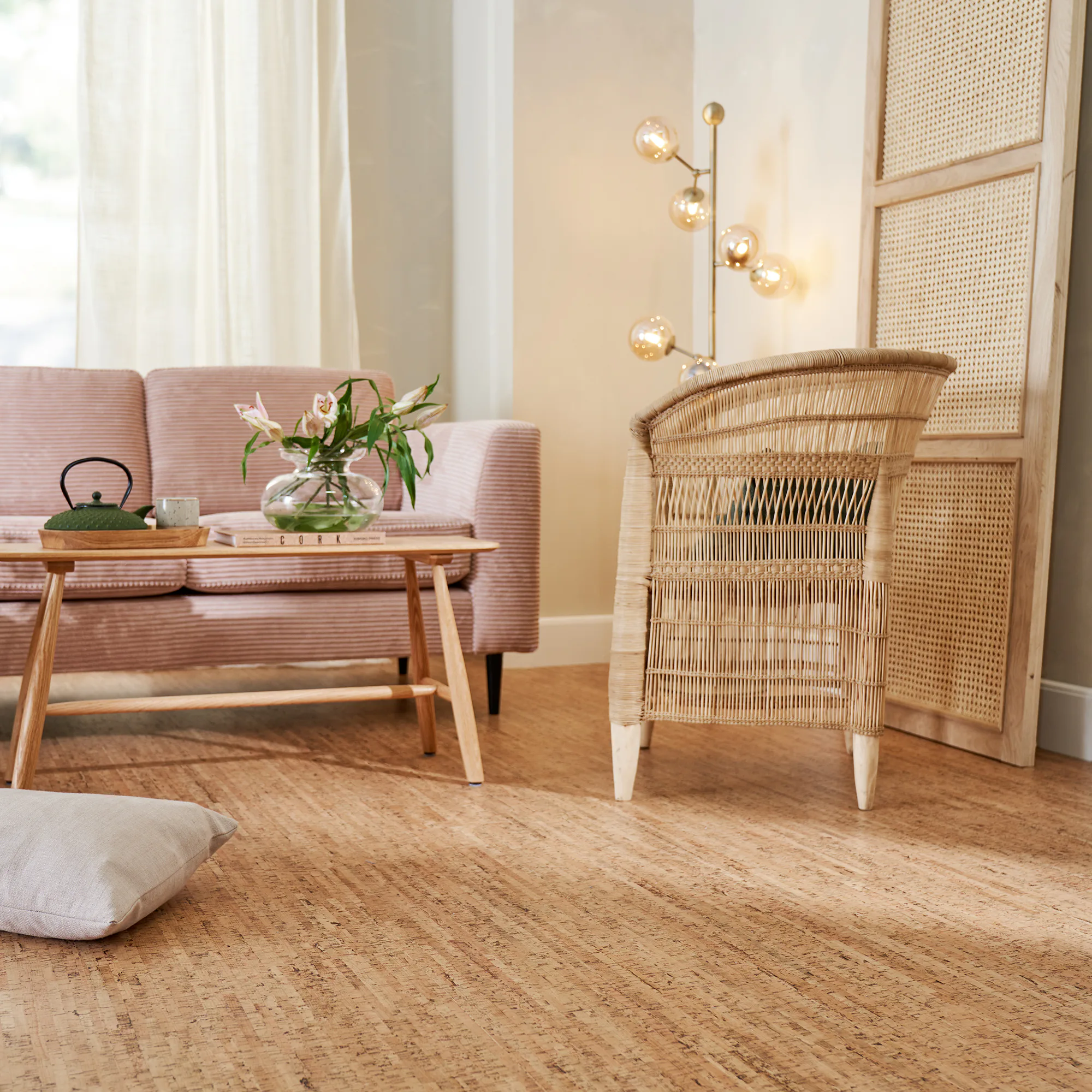 Korkgolv Wicanders Cork Start- Traces Natural