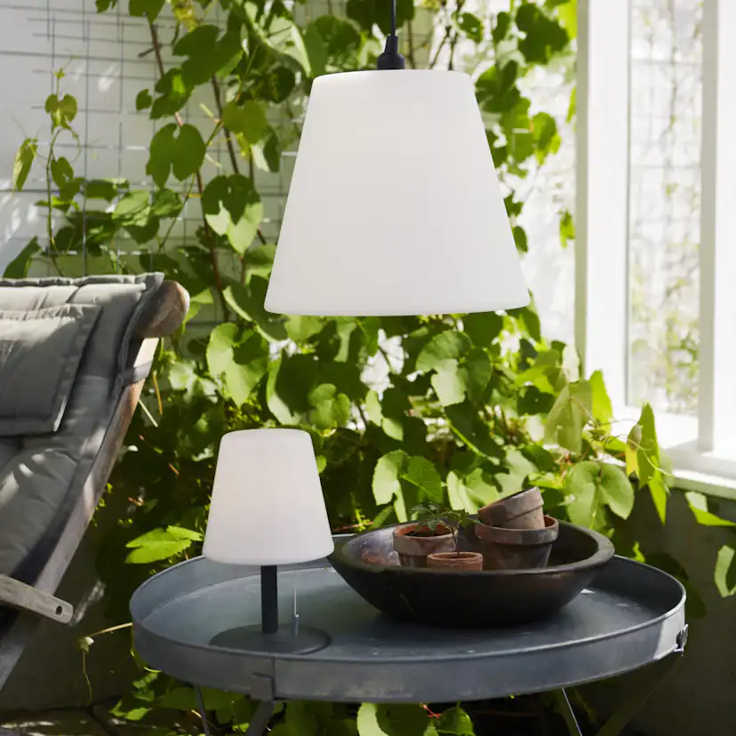 Bordslampa Star Trading GardenLight Kreta Låg