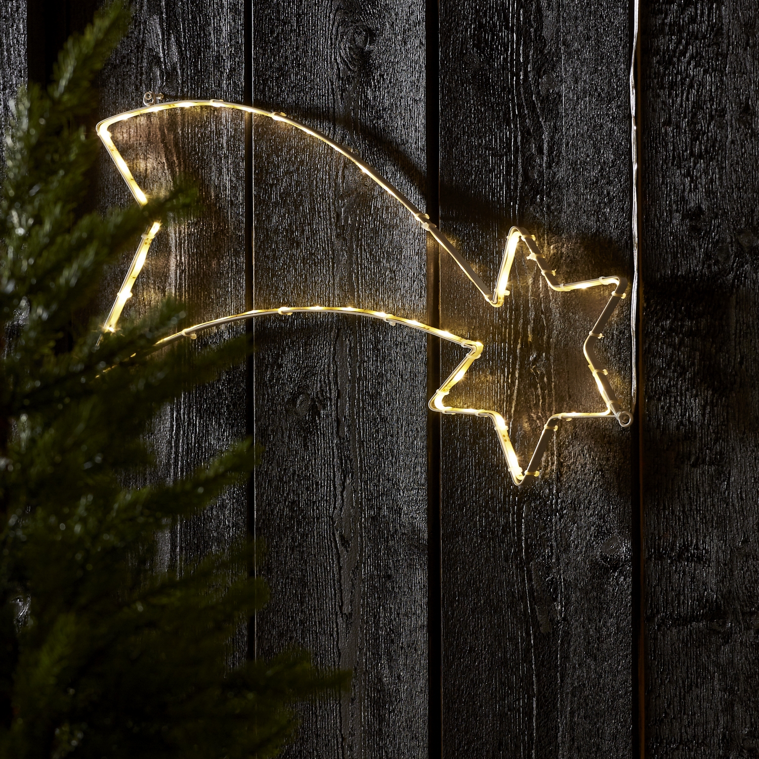 Dekorationsbelysning Star Trading Lumiwall Komet