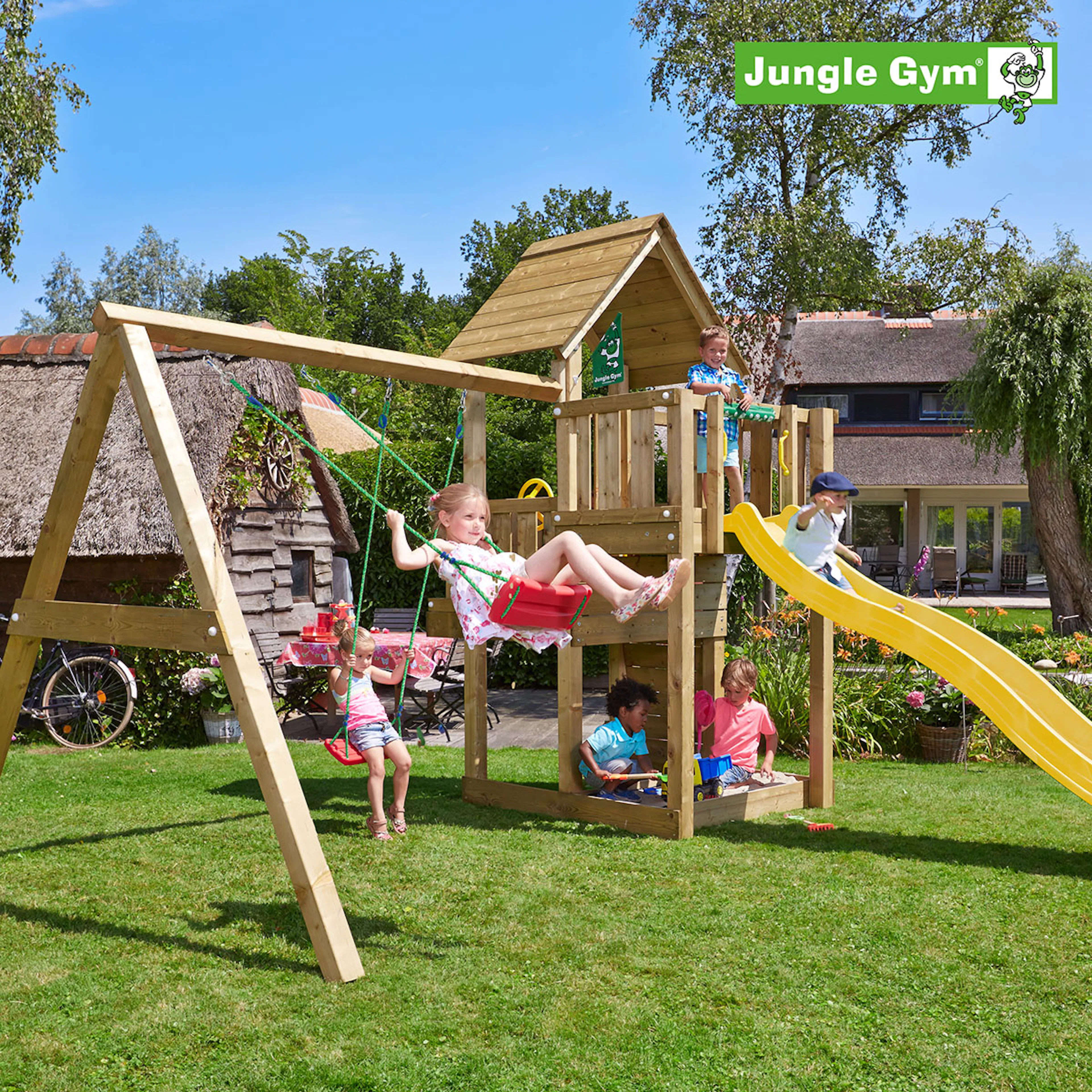 Lektorn Jungle Gym Cubby Komplett Inkl Swing Modul X'tra