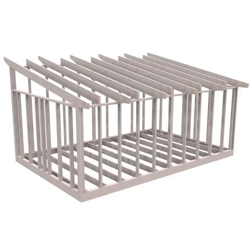 Attefallsstomme Byggstommar 10 grader 6000x3940 mm Lösvirke