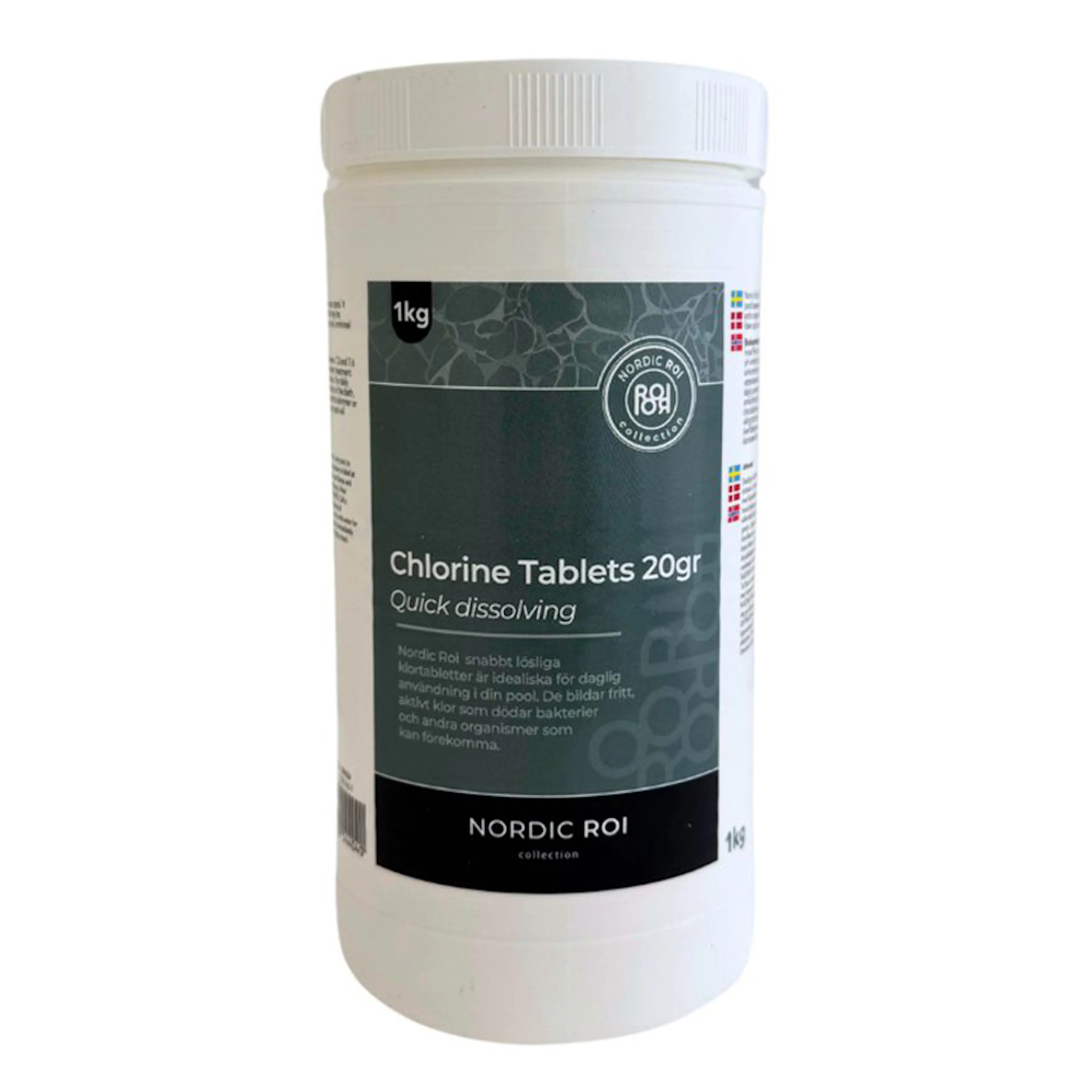 Spakem Swebad Nordic Roi Spa Klortabletter 20g Snabblösliga 1 kg